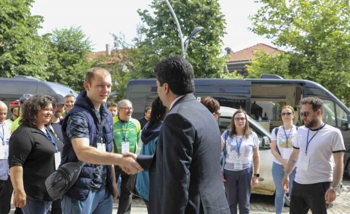 SUBÜ’de AB projesi için ‘Bisiklet Odası’ açıldı