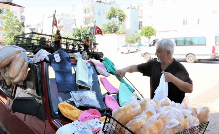 Tuncer öğretmen 20 yıldır 200 ekmek dağıtmadan derse girmiyor