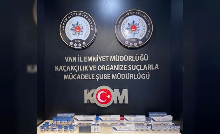 Van’da gümrük kaçağı malzemeler ele geçirildi