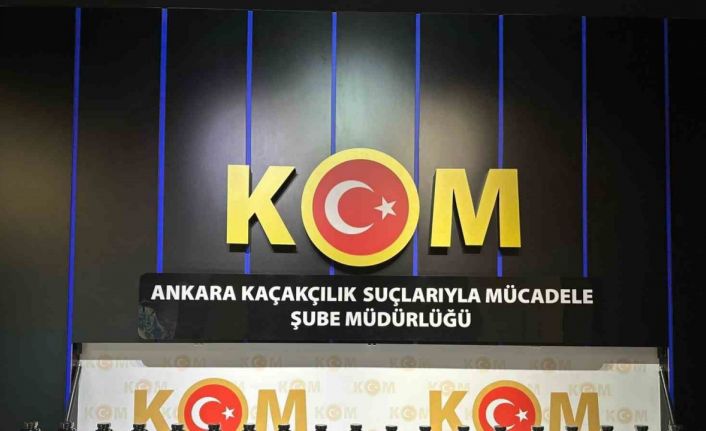 Ankara’da 31 bin adet kırmızı reçeteli ilaç ele geçirildi