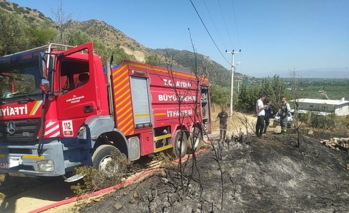 Aydın Büyükşehir Belediyesi İtfaiyesi’nin hızlı müdahalesi faciayı önledi