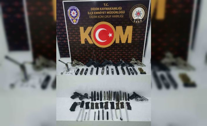 Aydın’da silah ticareti operasyonu