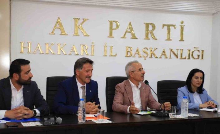 Bakan Uraloğlu, Hakkari’den ayrıldı