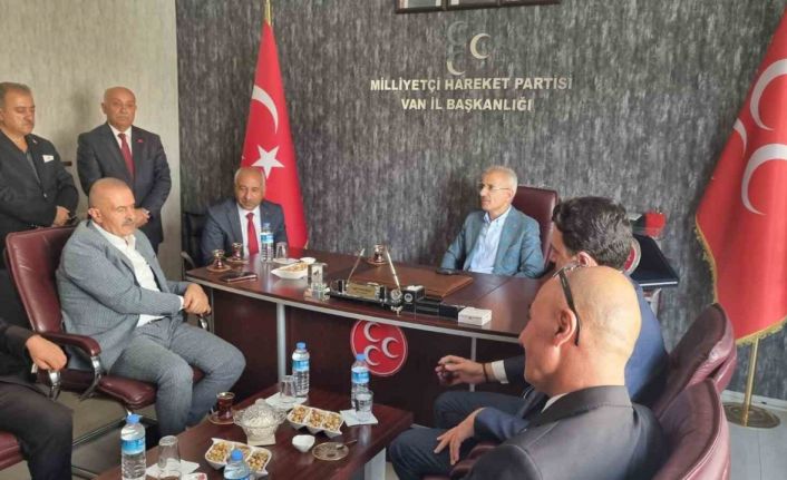 Bakan Uraloğlu’ndan MHP’ye ziyaret