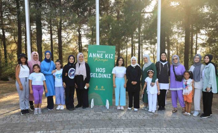 Başakşehirli anneler ve kızlarının kamp keyfi