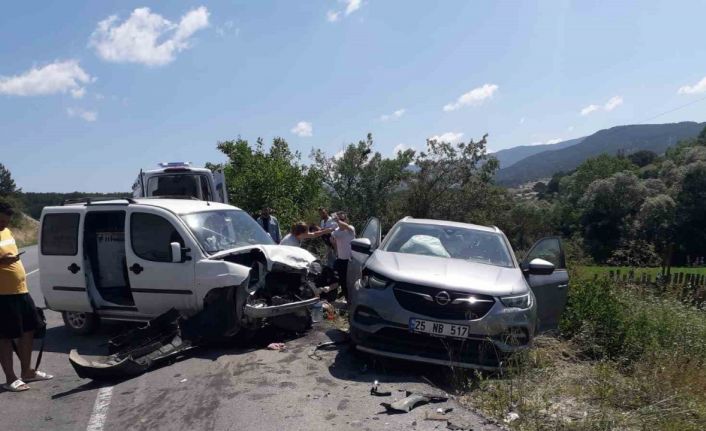 Bolu’da iki araç kazaya karıştı: 2 yaralı