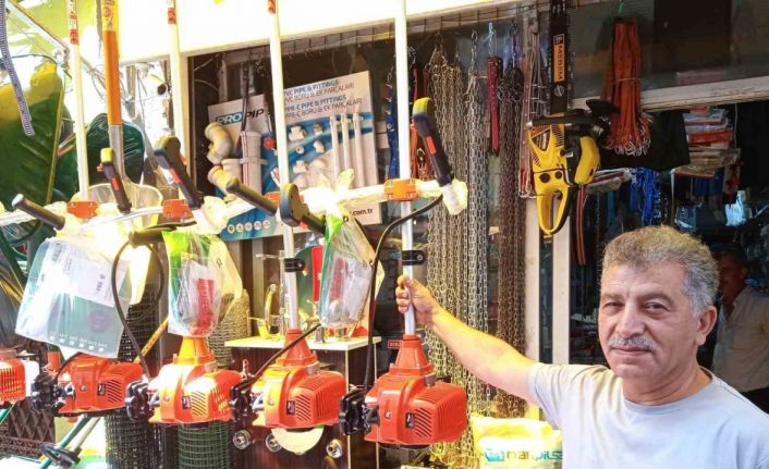 Çim biçmeden önce güvenlik önlemleri alınmalı