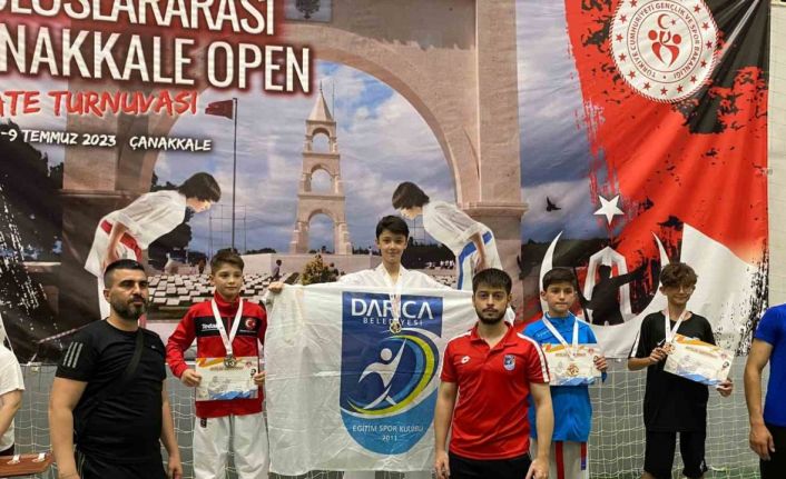 Darıca’nın genç sporcuları fırtına gibi