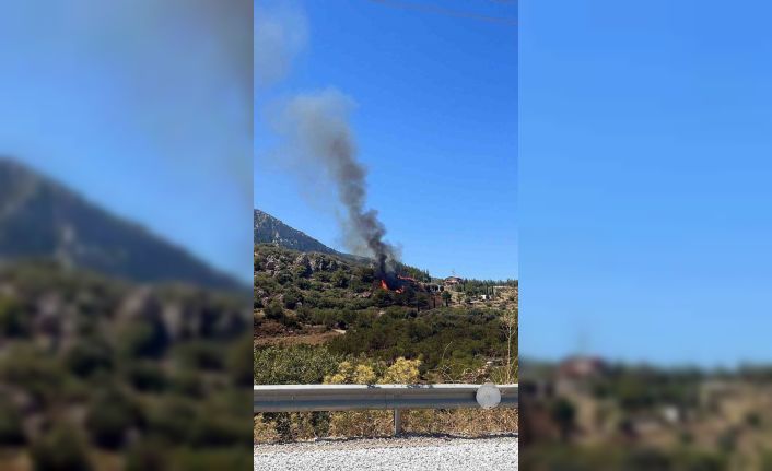 Datça’da orman yangını