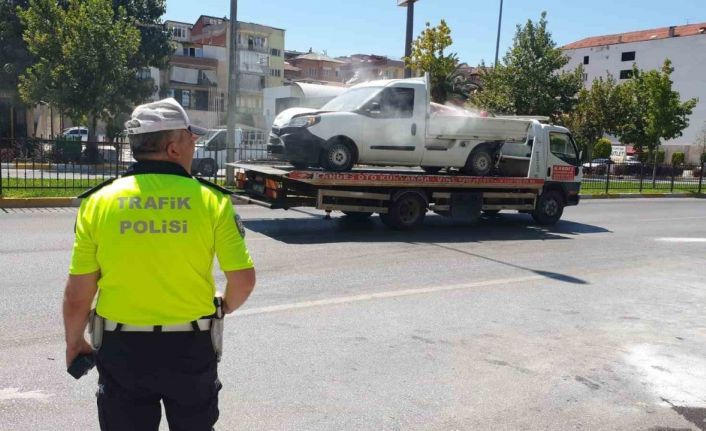 Denizli’de son 1 haftada 191 trafik kazası meydana geldi