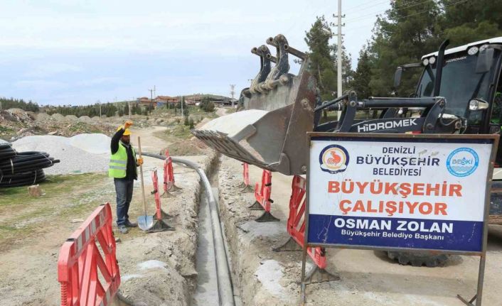 DESKİ, Çal’ın su hatlarını yeniliyor