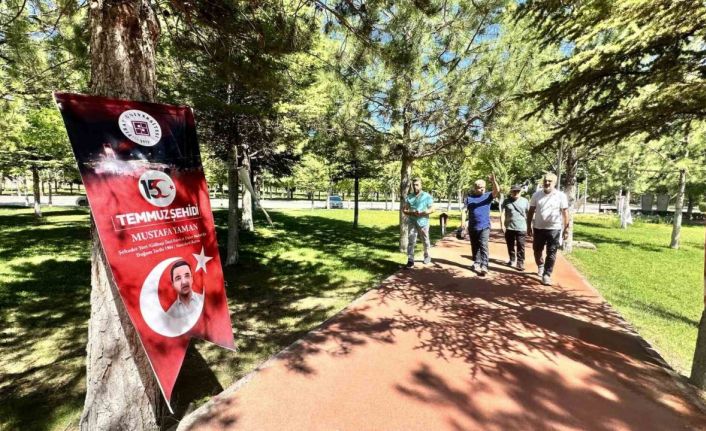 Elazığ’da şehitler yolu yürüyüş parkuru ve sergi açılışı