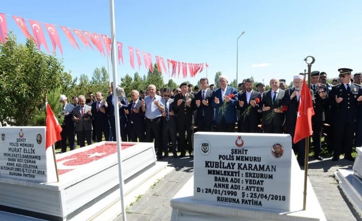 Erzurum’da 15 Temmuz Şehitleri anıldı