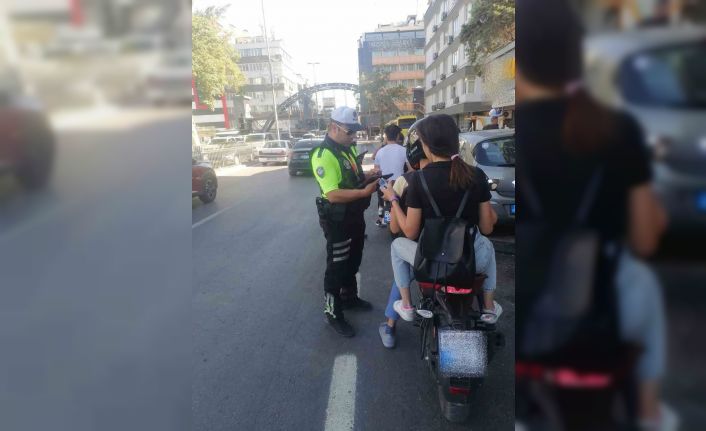 Gaziantep’te 29 motosiklet trafikten men edildi