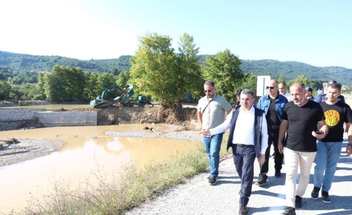 Gürcü çiftlik yolunda hummalı çalışma