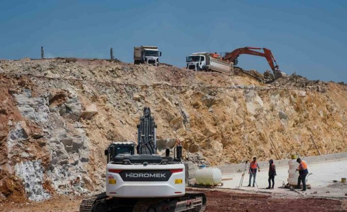 İnköy Küçük Sanayi Sitesi’nin birinci etabındaki çalışmalar devam ediyor