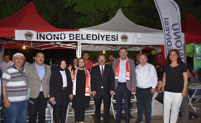 İnönü Belediyesi 15 Temmuz’un 7’inci yıl dönümü programında yerini aldı