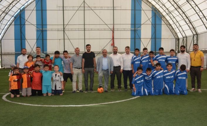 İscehisar’da Kur’an kursları futbol turnuvası başladı