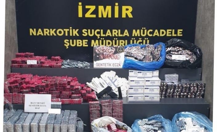 İzmir polisinden uyuşturucu tacirlerine geçit yok