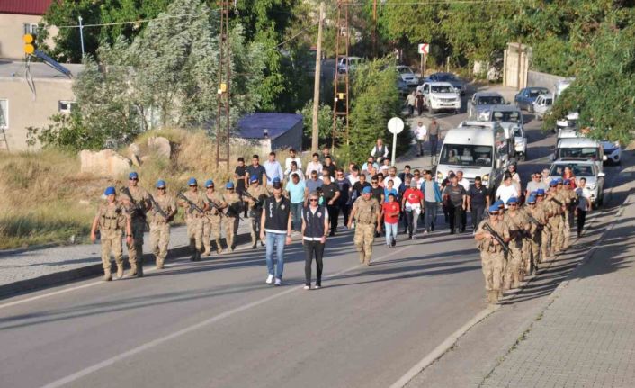 Kahramanmaraş’ta "Şehitleri Anma ve Yemliha Yürüyüşü" düzenlendi