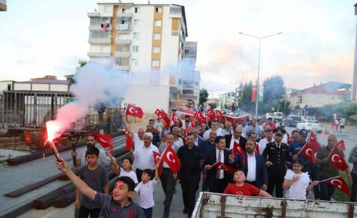 Kavak’ta 15 Temmuz kutlaması