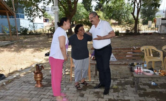 Kaymakam Sağlam sorunları yerinde dinliyor