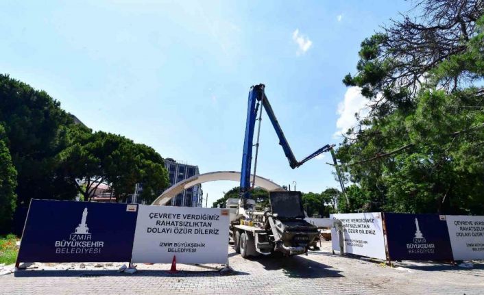 Kültürpark’ın tarihi kapıları restore ediliyor