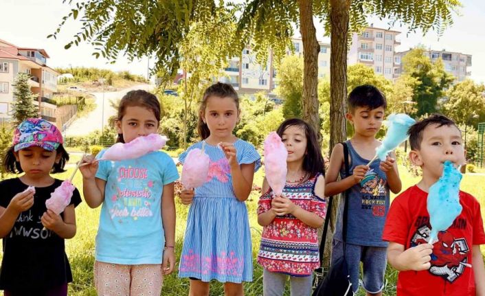 Kur’an kurslarına devam eden çocuklar yaz tatilini eğlenceli geçiyor