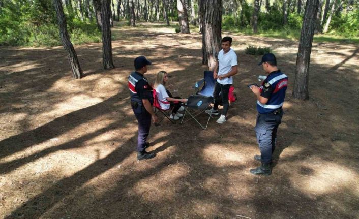 Manavgat’ta ormanlara jandarma koruması