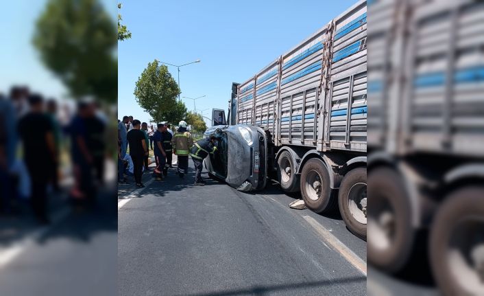 Mardin’de zincirleme kaza: 2 yaralı