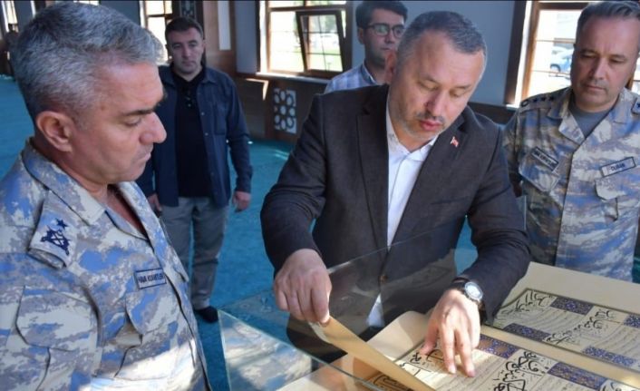 Özel basım Kur’an-ı Kerim, Kütahya Hava Tugayı Zafer Camii’nde