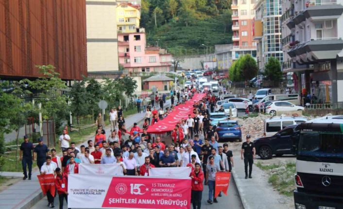 Rize’de "15 Temmuz Demokrasi ve Milli Birlik Günü" anma etkinlikleri