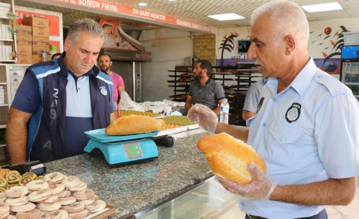 Şanlıurfa’da market ve fırınlara zabıta denetimi