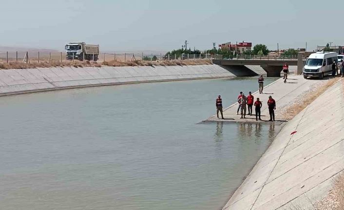 Şanlıurfa’da sulama kanalına giren çocuk hayatını kaybetti