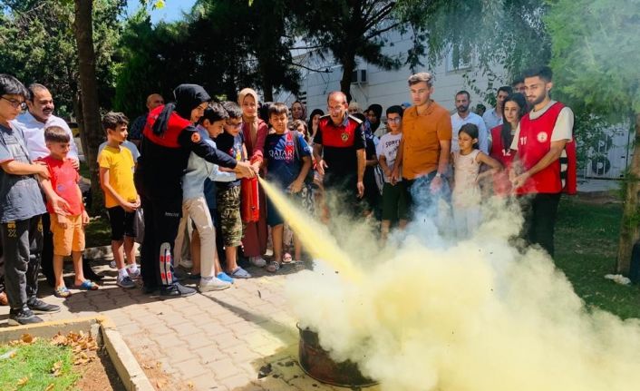 Şanlıurfa’da yangın tatbikatı