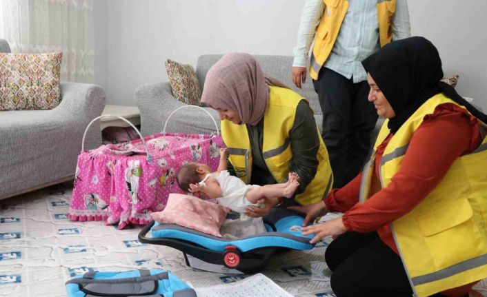 Şanlıurfa’da yeni doğan bebeklerin ilk hediyeleri belediyeden