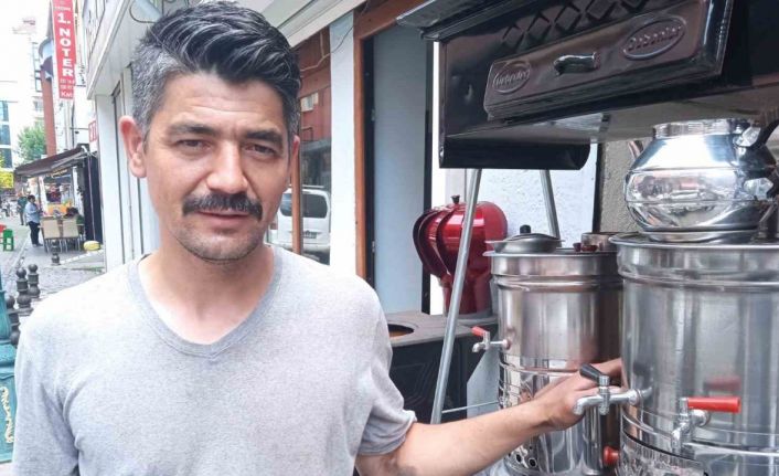 Semaver satıcıları işlerinden umutsuz