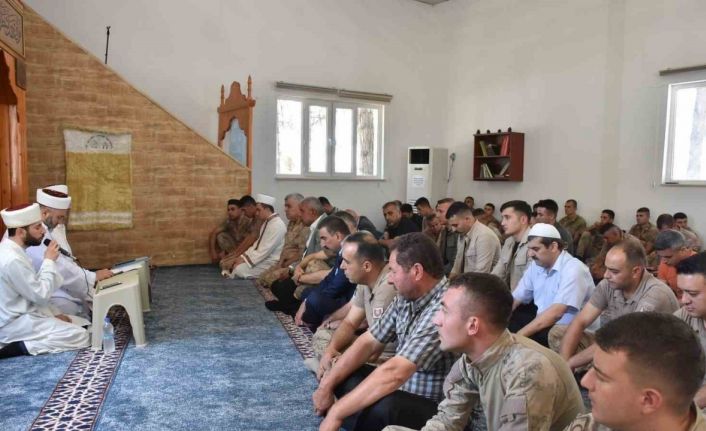 Siirt’te şehit uzman çavuş için Mevlid-i Şerif okutuldu