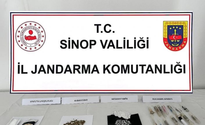 Sinop’ta uyuşturucu operasyonu