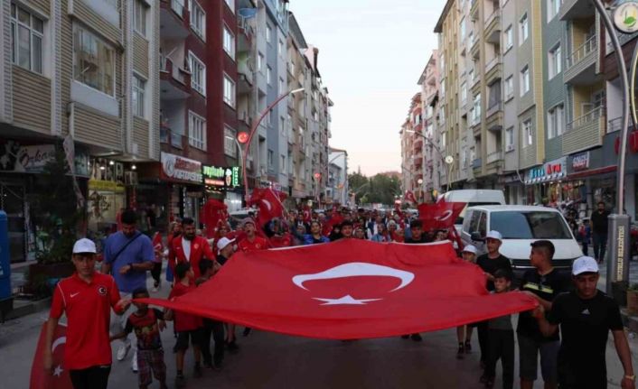 Sungurlu’da ’Milli Birlik Yürüyüşü’ düzenlendi