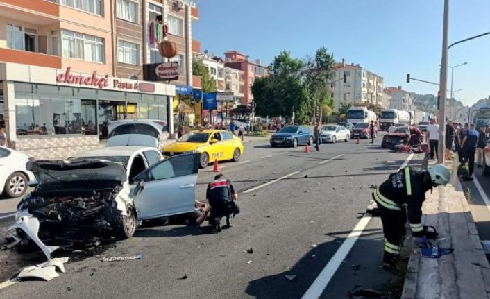 Tekirdağ’da feci kaza: 1 ölü 4 yaralı