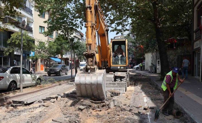 Teyyareci Mehmet Ali Caddesi yenileniyor