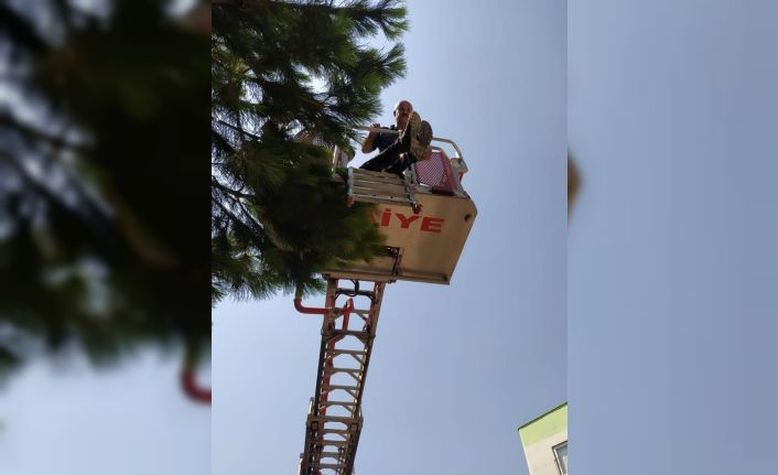 Tinerden zehirlenen işçi hastaneye kaldırıldı