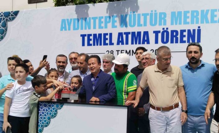 Tuzla’da Aydıntepe Kültür Merkezi’nin temeli atıldı