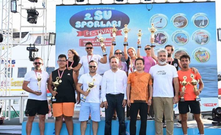 Tuzla’da su sporları festivali düzenlendi
