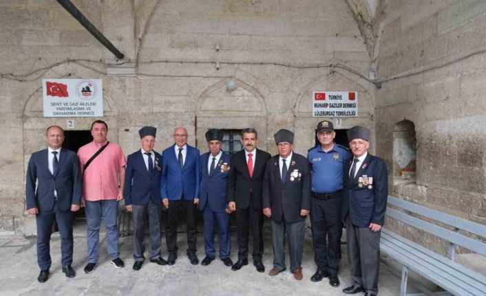 Vali Ekici, gazilere başsağlığı diledi