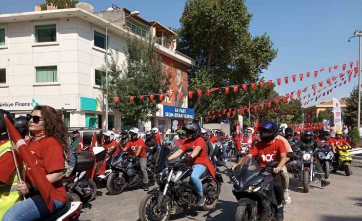 100. Yıl Motosiklet Sürüşü başladı