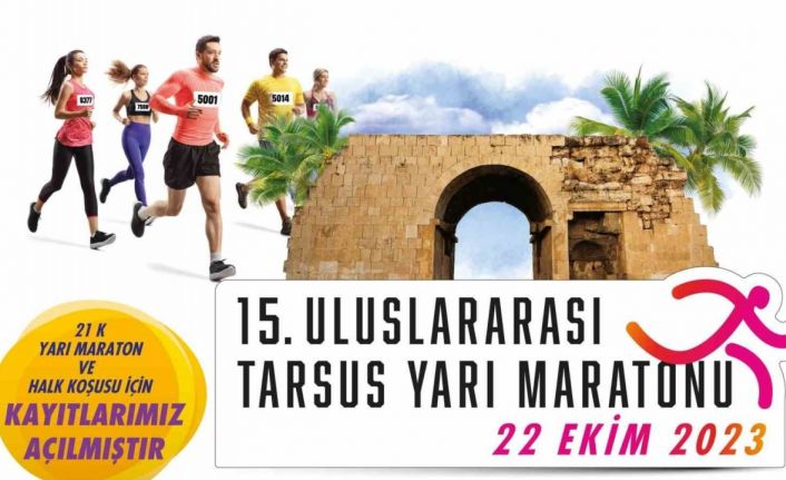 15. Tarsus Yarı Maratonu için kayıtlar başladı