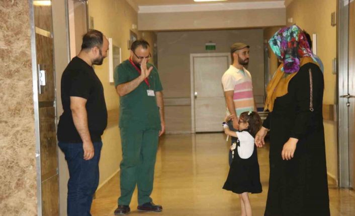 7 yaşındaki Hilal, milyonda bir görülen hastalığı atlattı