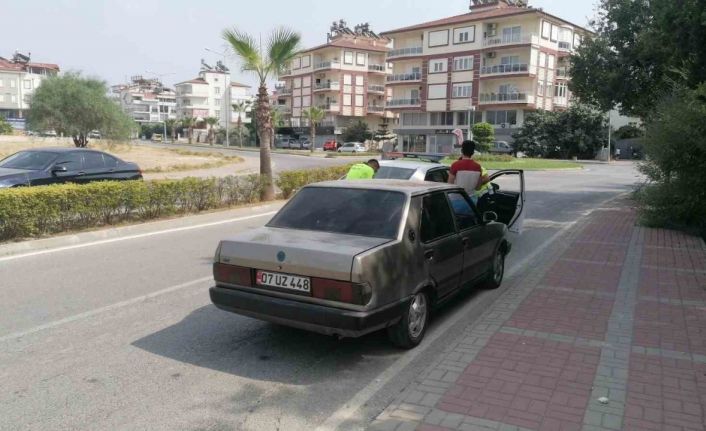 Abart egzoz denetiminden kaçtı yakalanınca yemediği ceza kalmadı